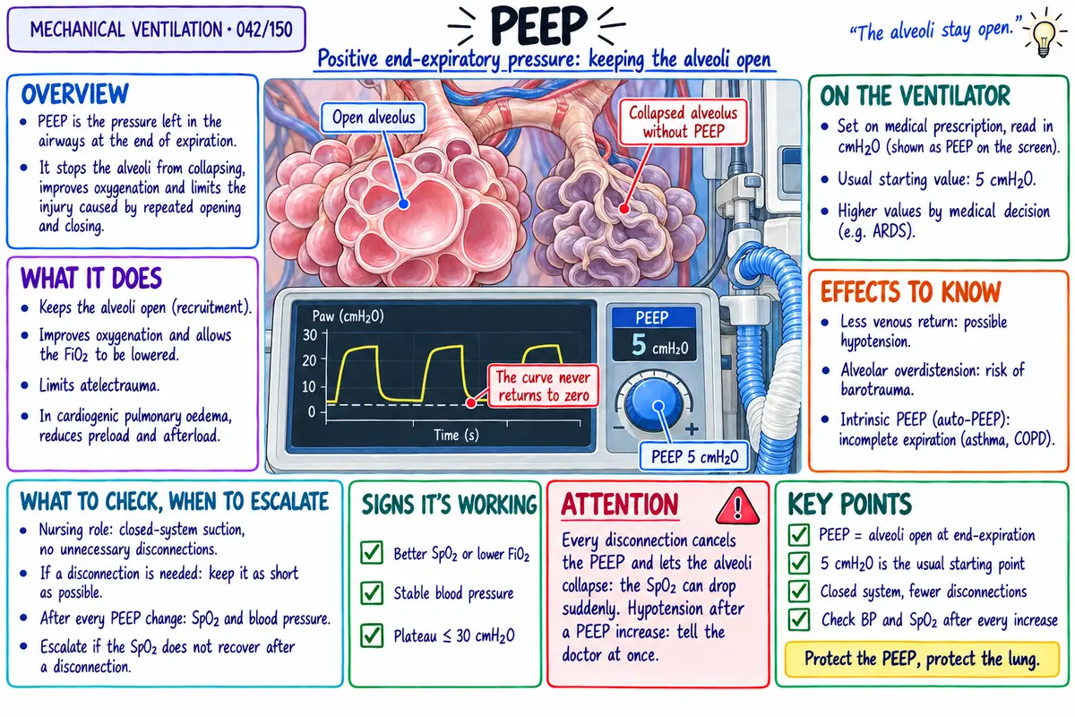 Visual map: PEEP