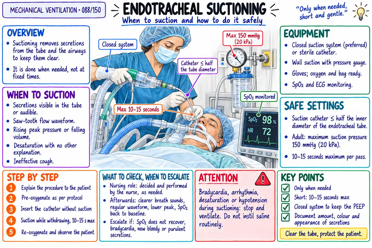 Visual map: endotracheal suctioning